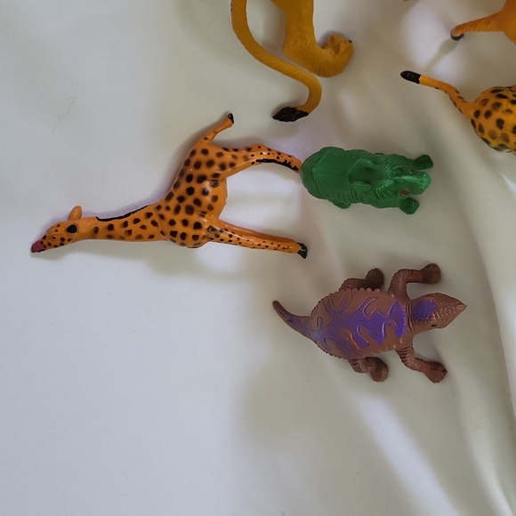 Rubber Animal Action Figures 1980s-1990s Lot of 11 - Picture 5 of 6